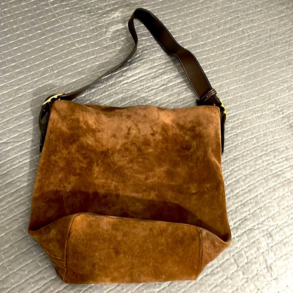 Coach XL Hobo Bucket - Vintage Suede Bag